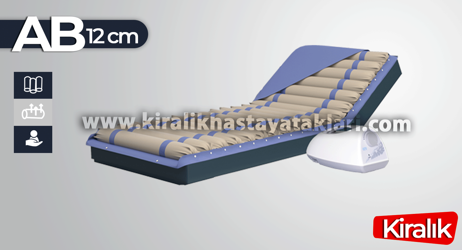 AB Sistem Boru Tipi Havalı Yatak Kiralama