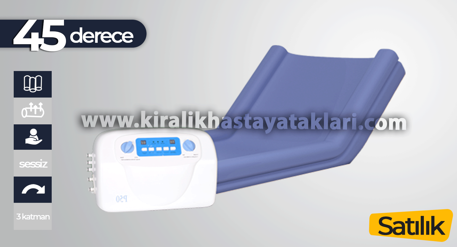 P50 Ultra Pozisyon Veren Boru Tipi Havalı Yatak