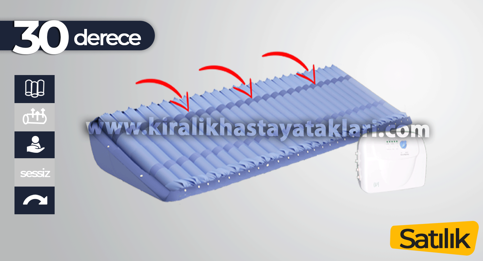 P40 Pozisyon Veren Boru Tipi Havalı Yatak